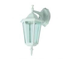 V-TAC Wall Light Support Mural pour Lampe de Jardin E27 Blanc