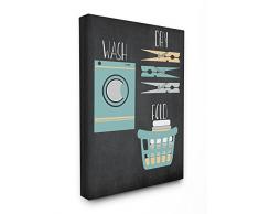 La Collection Stupell DÃ©coration intÃ©rieure surdimensionnÃ© tendue sur Toile DÃ©coration Murale, Multicolore