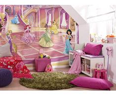 Komar 8-4107 Murale, Papier Peint Photo spÃ©cial Allemand, inodore, Lisse et respectueux de lenvironnement. Produit certifiÃ© FSC, Disney Princess FÃªte Scintillante, 368cm x 254cm