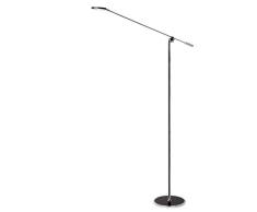 Lucide STRATOS - Lampadaire / Lampe De Lecture - LED - 1x5W 3000K - Noir