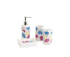 Vical Home Set de Salle de Bain Multicolore