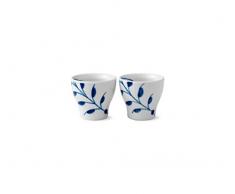 Royal Copenhagen Tasse Ã Åufs cannelÃ©e en Porcelaine Bleu