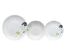 Tognana ME070185594 Service de table 18 pièces, porcelaine