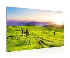 Tableau decoration murale Paysage de Sunrise - XXL Impression sur Toile Salon Appartment 1 Parties - prÃªt Ã accrocher - 610714a