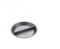 Chicago Metallic Professional Split Decision Moule à tarte antiadhésif avec séparateur et fond en vrac Boîte cadeau Acier carbone 24 cm