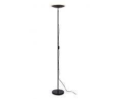 Lucide 46710/20/30 Lampadaire, MÃ©tal, LED intÃ©grÃ©, 20 W, Noir
