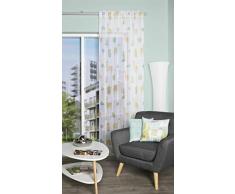 The Home of Fashion Lama 085402-1805 Rideau de Douche Motif Galets 245 x 120 cm