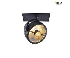 SLV Spot KALU encastrable, 1Â Spot, 1Â x GU10Â Clip plumes Noir 113350