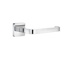 SMEDBO OK3411 Porte-Rouleau de WC Ice sans abattant 13 cm chromé, Laiton, Argent, 13 x 4,5 x 7,9 cm