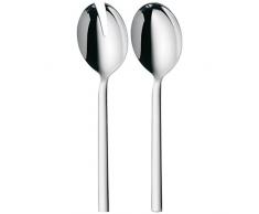 WMF Lyric Cuillère à Sauce en Acier Cromargan Protect en Acier Inoxydable Poli Ultra kratzbest Chaleur Passe au Lave-Vaisselle, Silver, 8 x 1 x 8 cm, de 2 unités