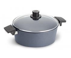 Woll 3126DPS Diamond Lite marmite 31 x 26 cm Hauteur : 11 cm-capacitÃ© : 6 l Couvercle en Verre