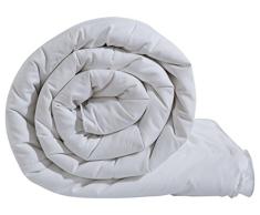 Cuddledown 4,5Â Tog Couette en Soie Pure, Blanc, Simple