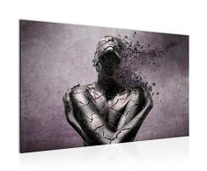 Tableau decoration murale Humain - XXL Impression sur Toile Salon Appartment 1 Parties - prÃªt Ã accrocher - 612314b