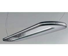 Morosini 0800so # 06skfd Lampe Ã suspension G5, 39Â W, gris, 100Â x 21Â cm