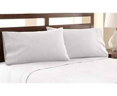 Symphony Collection 1200 Fils de lit, Blanc, King Size, 4 pièces