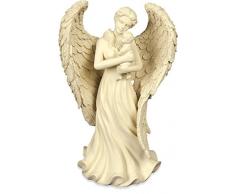 Angelstar Figurine Ange et Table Femelle bébé et Enfant, en métal, Multicolore