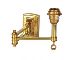 Better & Best Applique murale de bras tÃ©lÃ©phone portable, DorÃ©, 21,5Â x 8,5Â x 18Â cm