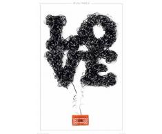Empire Musik Love Ruban adhésif Merchandising Poster avec accessoire