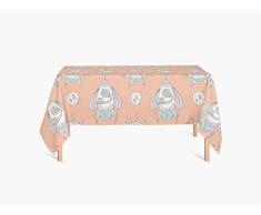 HYO MR17 Nappe pour Table fabriquÃ©e en Polyester 180 g impermÃ©able et Ignifuge B1 100 x 140 cm MR4, 100% 180 g, Multicolore, Taille Unique