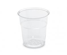 GUILLIN - SERVIPACK GM101C SACHET DE 50 Gobelet Contenance 8/10Cl, PolystyrÃ¨ne, Transparent, 5,7 x 5,7 x 6 cm