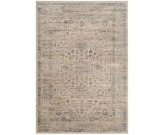 Safavieh Tapis dinspiration Vintage, Tissé Fibre de Viscose douce Tapis en Gris Pierre / Bleu, 200 X 300 cm