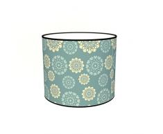 Abat-jours 7111303427807 ImprimÃ© Gilla Lampadaire, Tissus/PVC, Multicolore