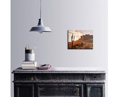 Bonamaison DÃ©coration Murale Impression sur Toile, Dimensions: 40 x 30 Cm - ConÃ§u et fabriquÃ© en Turquie