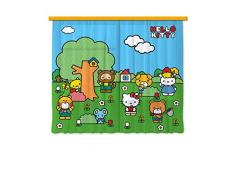AG Design FCS xl/4308 Rideau Voilage pour Chambre denfant Motif Hello Kitty
