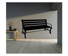 TATOUTEX Stickers Banc - Argent, L 90cm x H 60cm