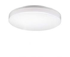 Plafonnier LED SMD 15 W Trimless plafond circulaire IP44 1250 LM VT-8033 - SKU 1389 blanc froid 6400 K