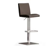 Robas Lund Barstuhl Lo.PES Tabouret de Bar, Marron, 52 x 40 x 110