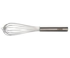 Fackelmann FM Professional 21887 pâtisserie, Cuisine, INOX, Fouet Professionnel, Acier Inoxydable, Argenté, 30 cm, 6 cm