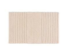 FERIDRAS 885001 Tapis, Coton, Ecru, 50x80x59 cm