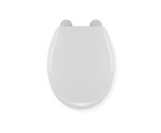 Croydex Sit Tight Huron Abattant WC, Plastique, Blanc, 45 x 36 x 5 cm