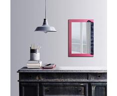 Bonamaison DÃ©coration Murale Impression sur Miroir EncadrÃ© sur Toile, Dimensions: 40 x 60 Cm - ConÃ§u et fabriquÃ© en Turquie