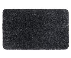 Hamat Tapis dEntrÃ©e Aquastop pour lIntÃ©rieur en Coton et Polyester Graphite, 50 X 80 Cm