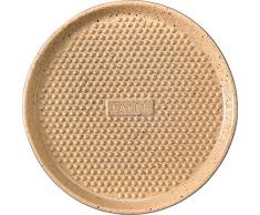 RÃ¶mertopf Lafer Plancha Ronde pour Barbecue, Glaise, Beige, Ã 31,5 cm