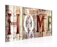 Tableau decoration murale Home Maison - XXL Impression sur Toile Salon Appartment 1 Parties - prÃªt Ã accrocher - 502812b