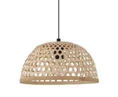 Eglo Lampe Noir Suspension 1 ampoule Ã 37 cm Noir