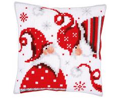 Kit coussin au point de croix NoÃ«l lutins I