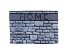 dcasa DCASA Relieve Home RÃ©fÃ©rence DC Paillasson Textile pour la Maison Unisexe Adulte, Couleur, 40 x 60 x 0,7