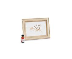 VIVAN Diffuseur de Parfum en Bois Naturel, Format Photo 6 x 6 cm