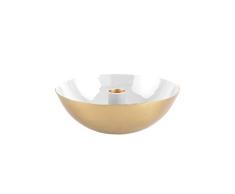 Present Time Chandelier en Fer et Mail Blanc/dor Ã¿ 17 x 5 cm