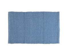 FERIDRAS 700023Â Lot de maÃ¯s Tapis, Coton, Bleu, 60Â x 100Â x 70Â cm