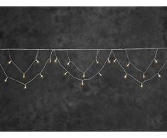 Konstsmide 2746-802 Rideau Lumineux Stalactites à LED, Plastique, 2 W, Or, 1540 x 1 x 26 cm