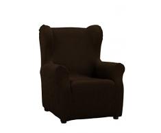 Martina Home electrónica Rey® Fauteuil Nairobi, Marron, Oreilles tapissé