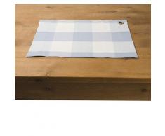 MOOD Hessel Set de Table (Lot de 4) Couleurâ¯: Bleu Ciel