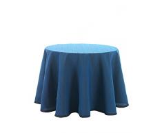 Martina Home Ribera Nappe pour Table Camilla Redonda de 100 Bleu