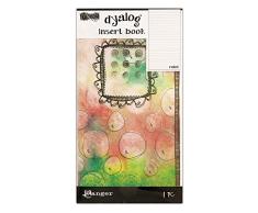 Ranger Dylusions Cahier lignÃ©, Papier, Multicolore, 21,1 x 11,5 x 0,6 cm