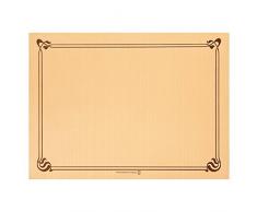 Garcia de pou Sets De Table 50 G/M2 31X43 Cm Caramel Cellulose - 500 unitÃ©s